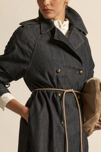 ZOE KRATZMANN - Alpine Coat - Dark Denim