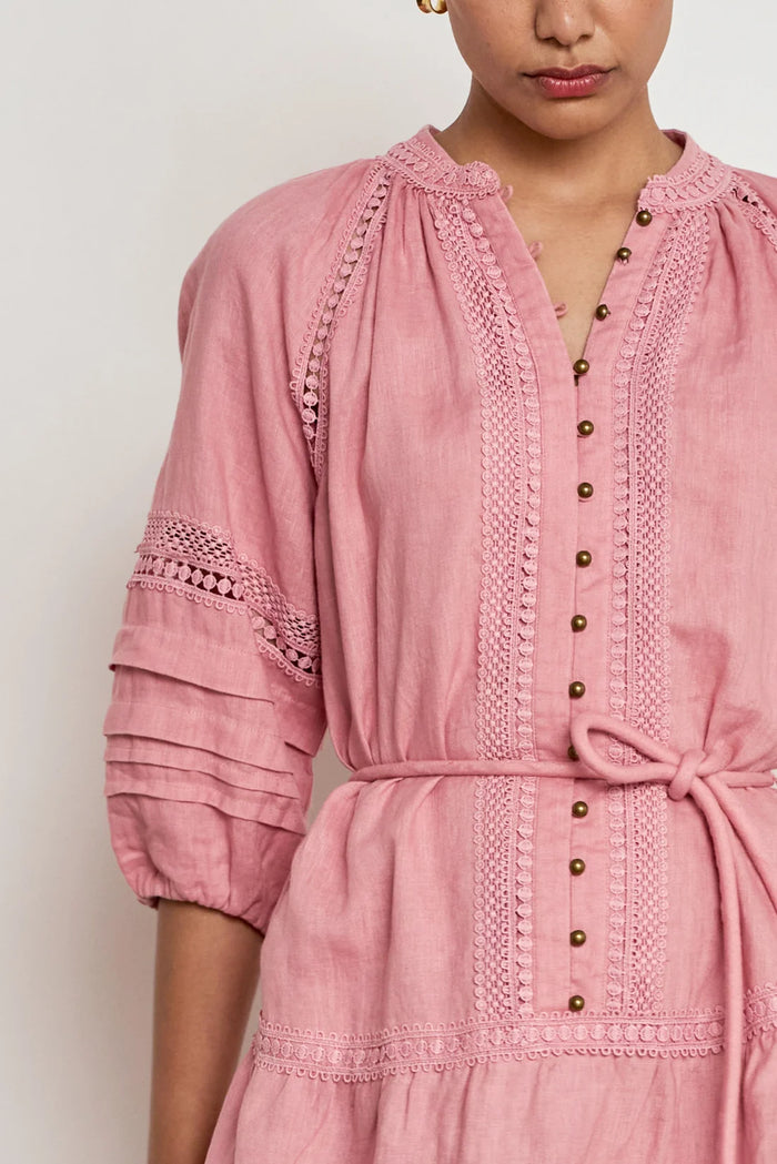 ZOE KRATZMANN - Jostle Dress - Pink Clay