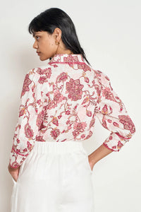 ZOE KRATZMANN - Serenade Top - Rose Paisley