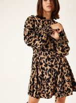 GARCIA - Brown / Black patterned Dress