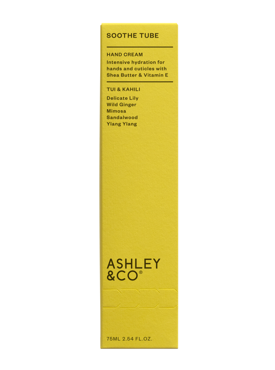 Ashley & Co Soothe Tube Tui & Kahili - packaging