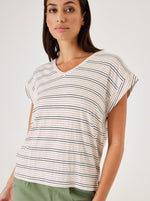GARCIA - Striped T-Shirt