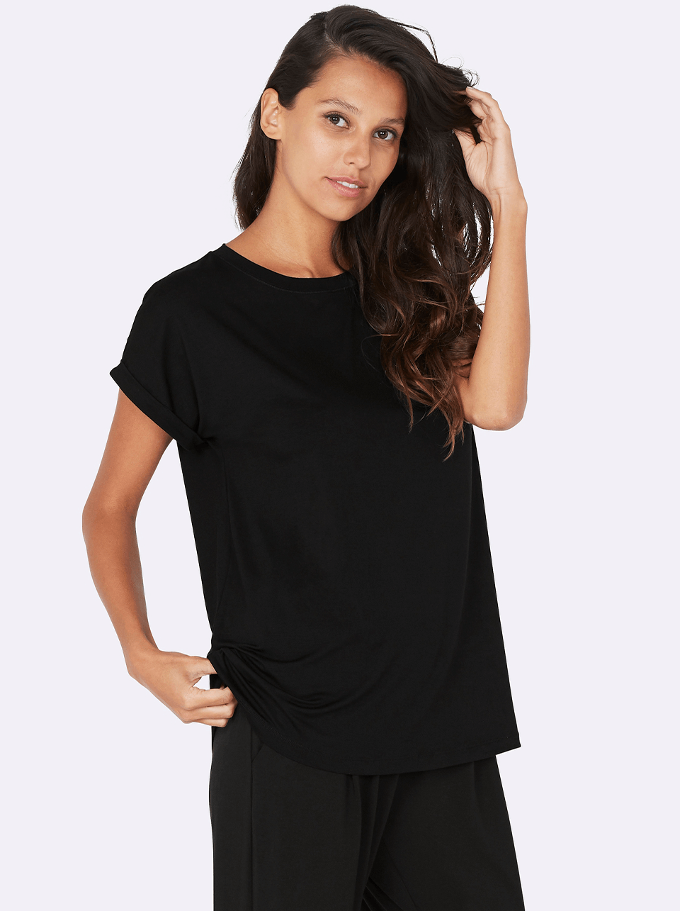 Boody Downtime Lounge Top Black