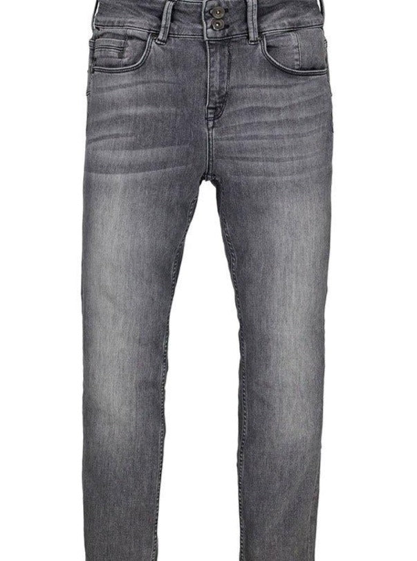 GARCIA - Caro 285 Slim Curved Jeans - Medium Used Denim Grey